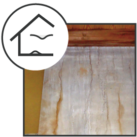 室内のクロスに浮きが目立つ・壁紙が剥がれてきた